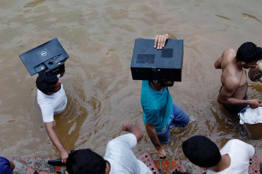 Under garments to goats, what Bangladeshi protesters took away from former PM Sheikh Hasina’s residence Ganabhaban