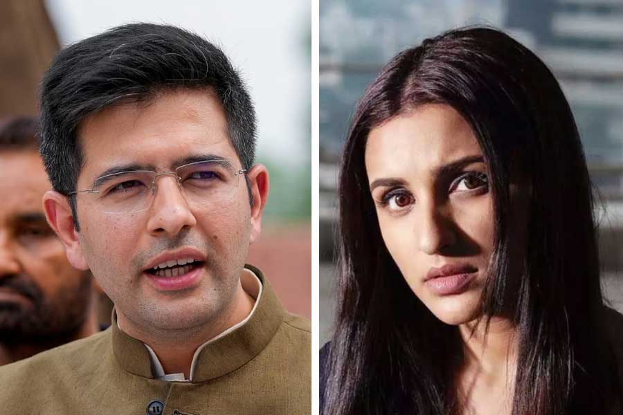 Image of Raghav Chadha and Parineeti Chopra