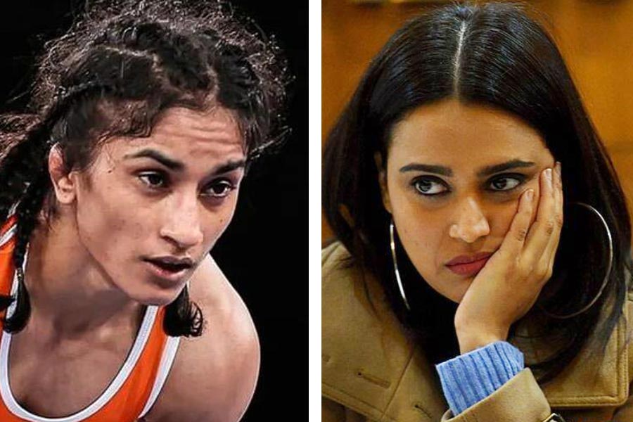 Swara Bhasker and other bollywood actors shocked at Vinesh Phogat\\\\\\\\\\\\\\\\\\\\\\\\\\\\\\\\\\\\\\\\\\\\\\\\\\\\\\\\\\\\\\\'s Olympics disqualification