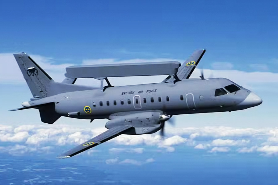 Pakistan Air Force got another Saab 2000 Erieye AEW&C Aircraft from Sweden 