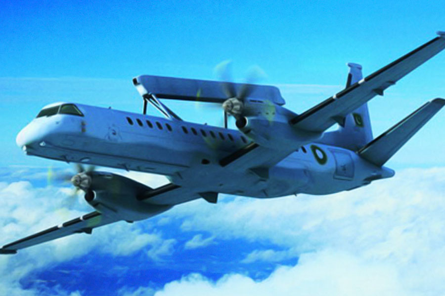 Pakistan Air Force got another Saab 2000 Erieye AEW&C Aircraft from Sweden 