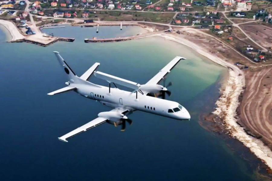 Pakistan Air Force got another Saab 2000 Erieye AEW&C Aircraft from Sweden 