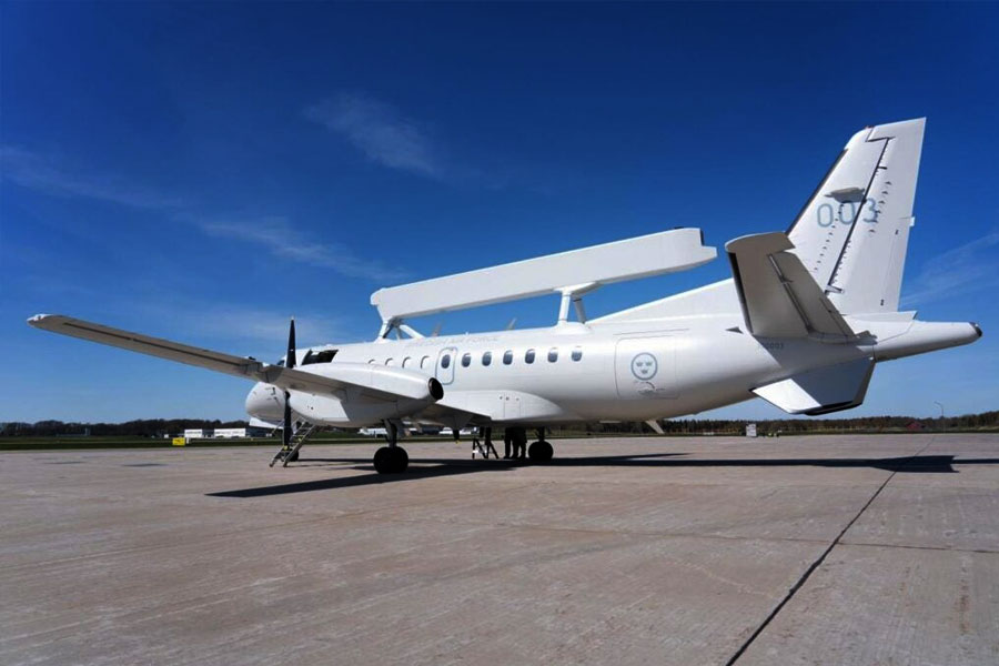 Pakistan Air Force got another Saab 2000 Erieye AEW&C Aircraft from Sweden 