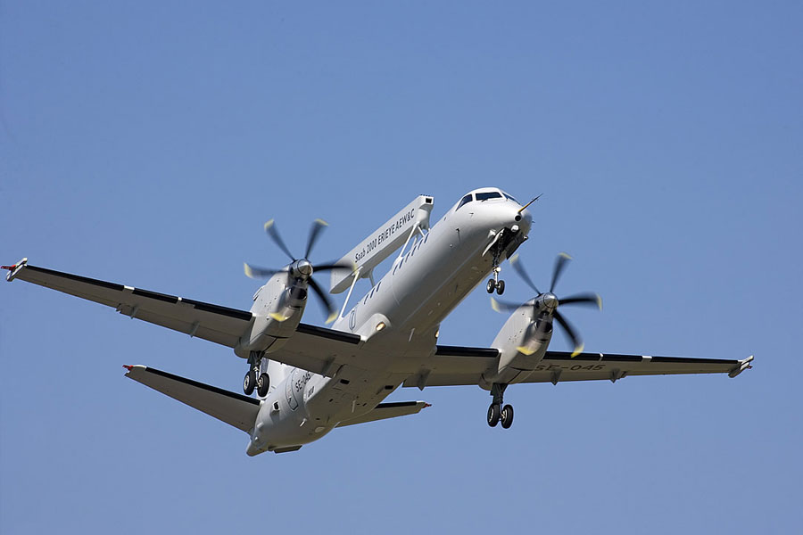 Pakistan Air Force got another Saab 2000 Erieye AEW&C Aircraft from Sweden 