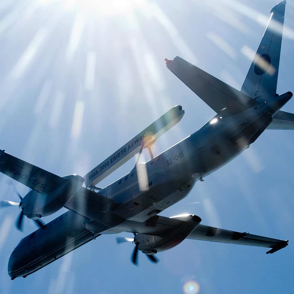 Pakistan Air Force got another Saab 2000 Erieye AEW&C Aircraft from Sweden 