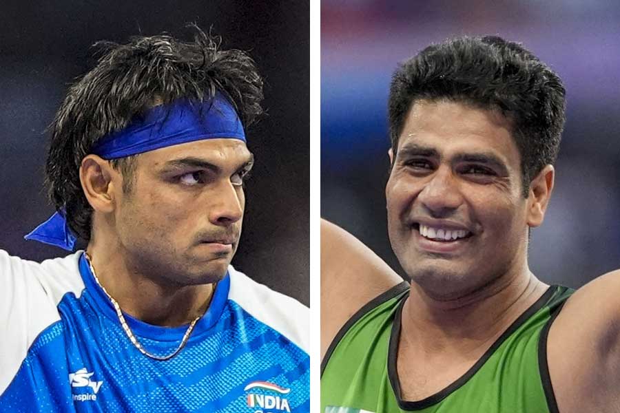 Neeraj Chopra and Arshad Nadeem