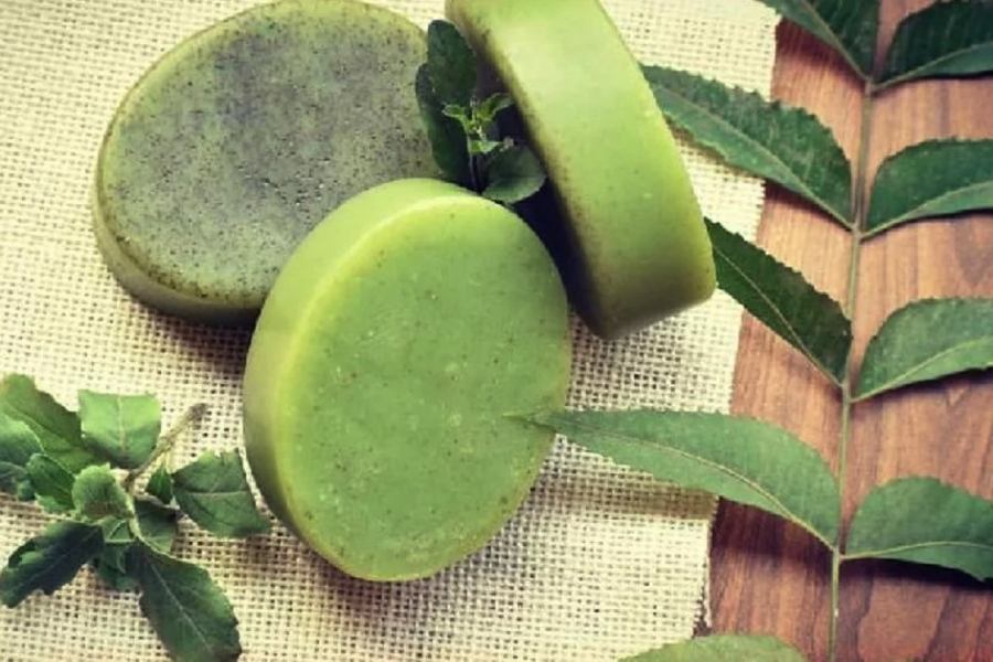 How to make antiseptic and anti-bacterial DIY Neem soap at home