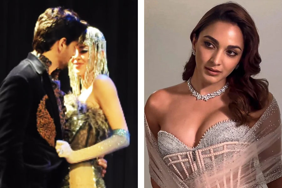 Sidharth Malhotra takes part in a bold fashion show and the model apologise to Kiara Advani