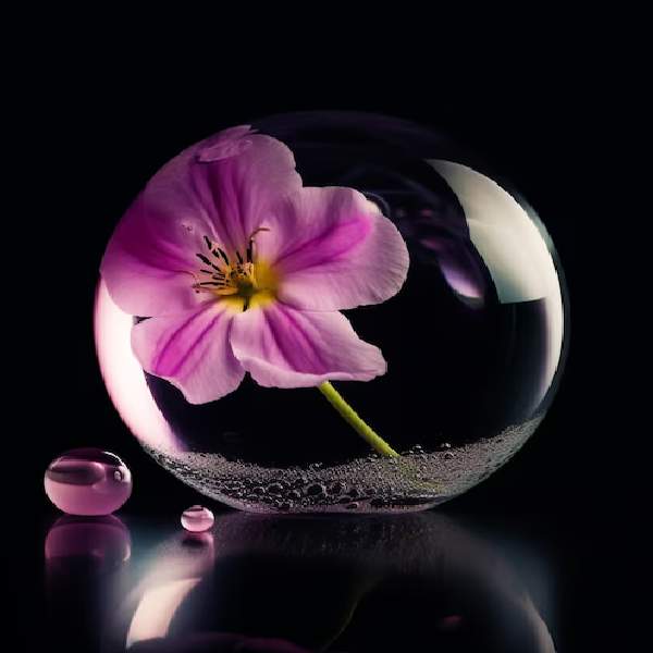 স্বচ্ছ ফুলদানিতে জলে ফুল ডুবিয়ে রাখলেও বেশ লাগবে।