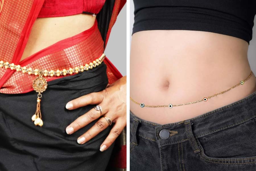 শাড়ি ও  পশ্চিমী পোশাক দুইয়ের সঙ্গেই ব্যবহার হয়।