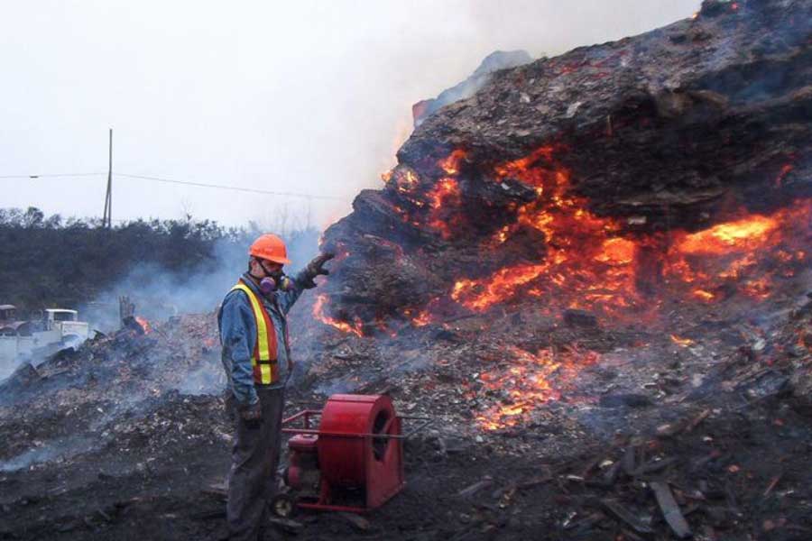 Never ending underground fire of Centralia