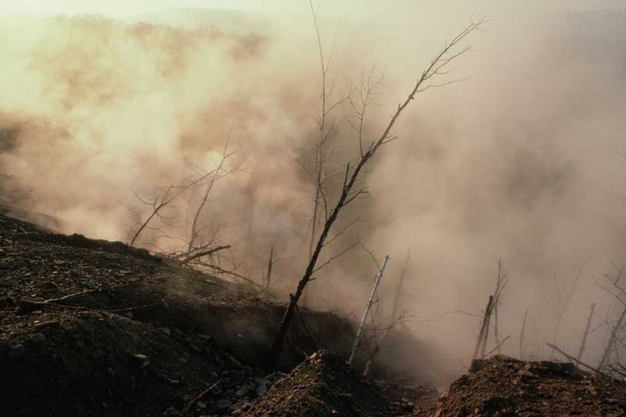 Never ending underground fire of Centralia