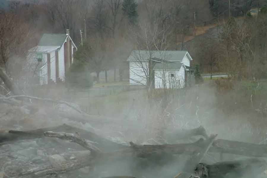 Never ending underground fire of Centralia