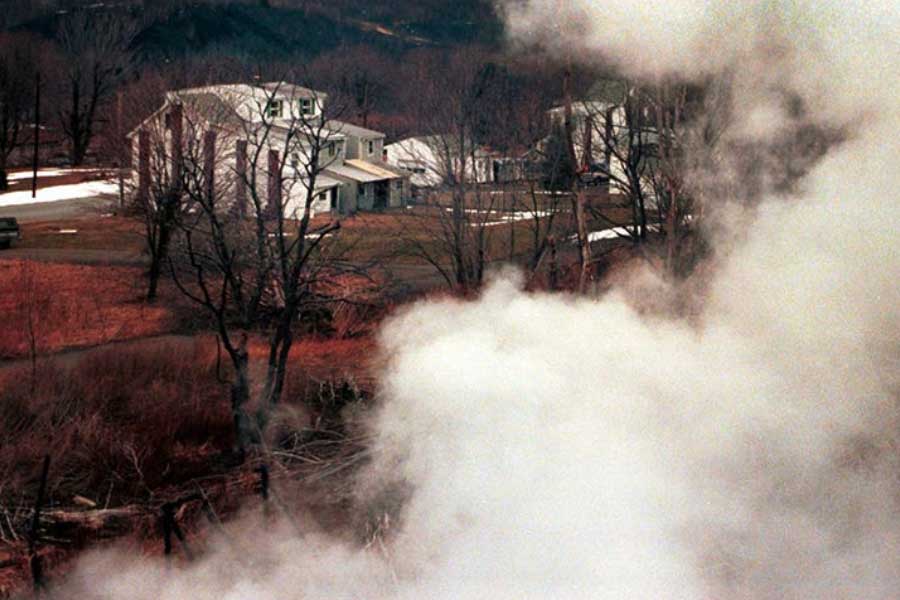 Never ending underground fire of Centralia