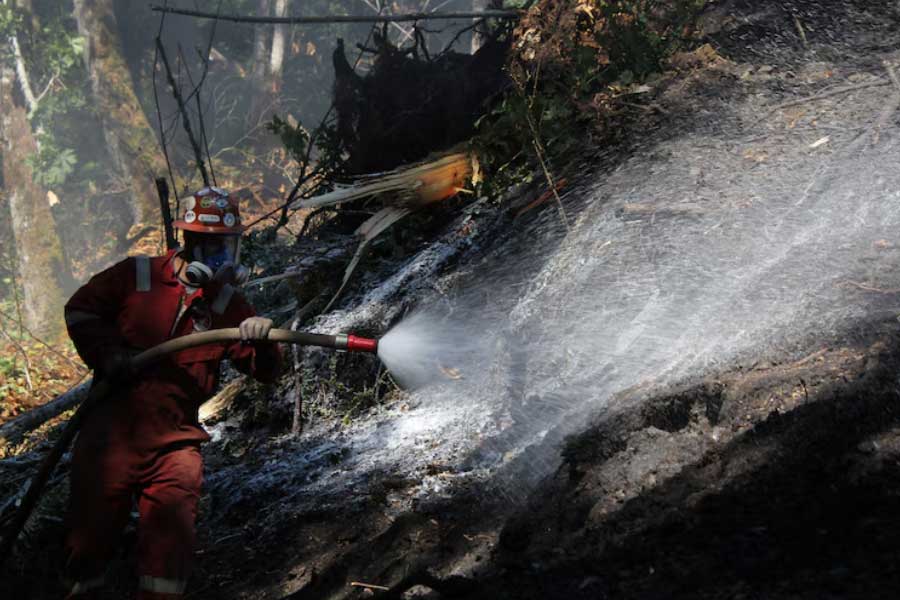 Never ending underground fire of Centralia