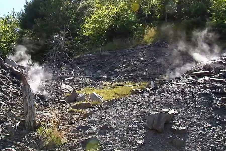 Never ending underground fire of Centralia