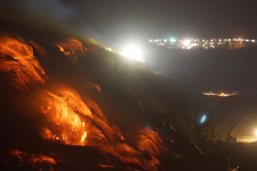 Never ending underground fire of Centralia