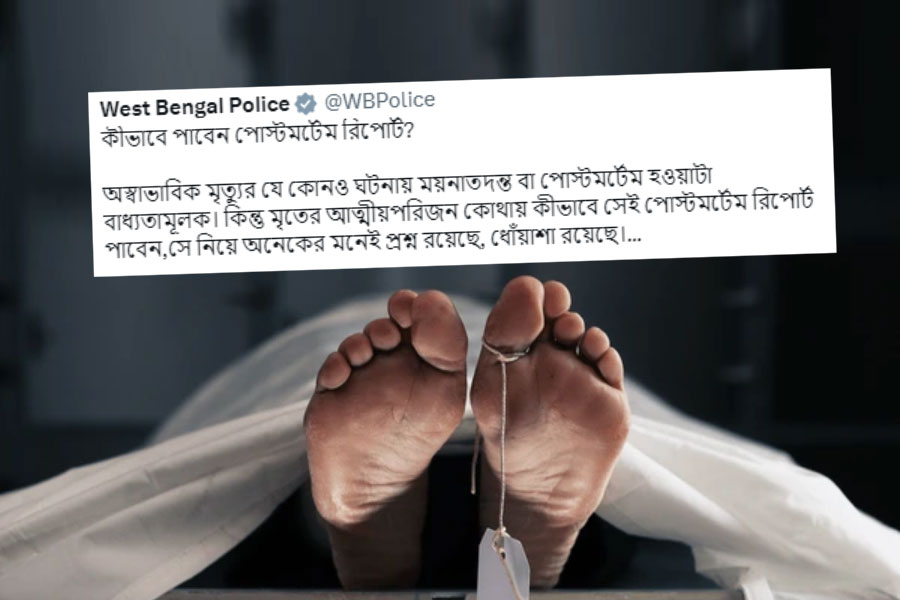 West Bengal Police clarified how to get Post mortem report fast