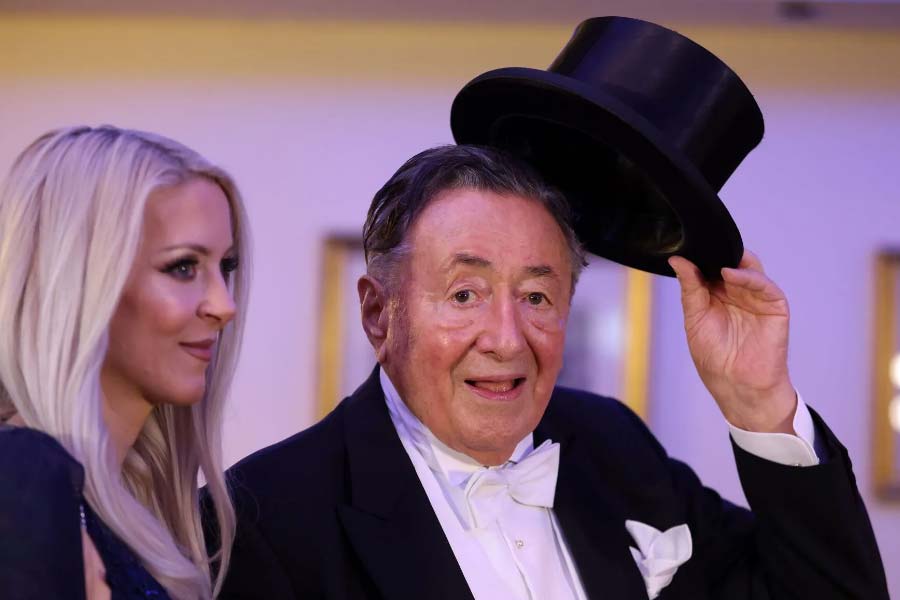 Austrian billionaire Richard lugner who married six times dies at the age of 91, just 2 months after last marriage 