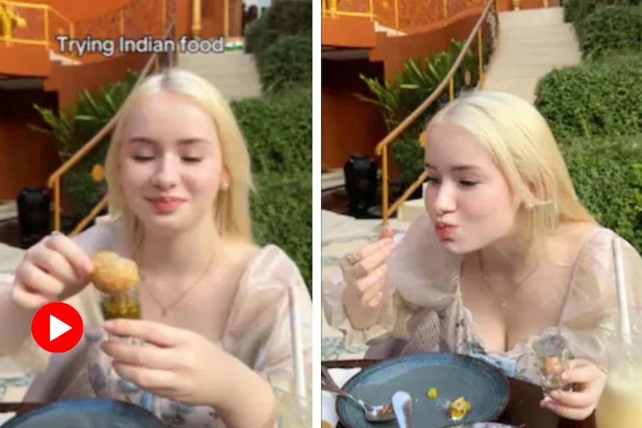 Viral Video of Indonesian woman trying Indian food