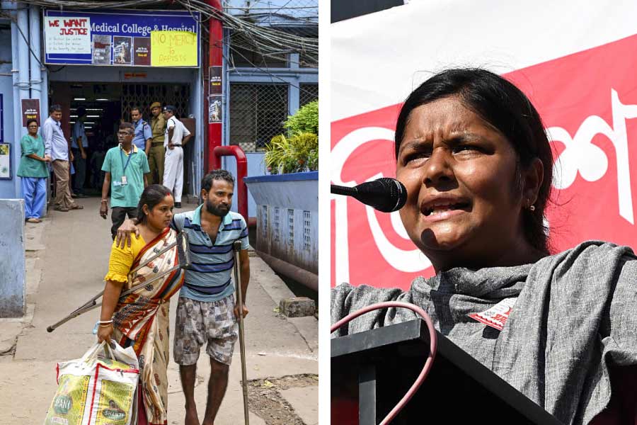 Minakshi Mukherjee appealed to doctors to start Health service