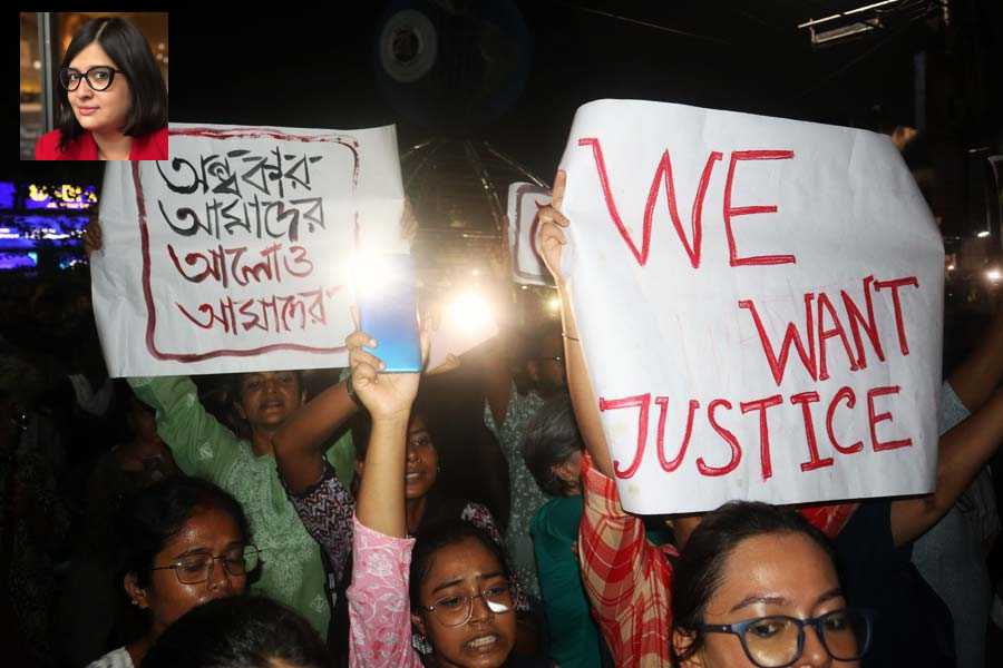 Piya Chakraborty said that being nonpartisan is not being apolitical and her comment is about the reclaim the night protest