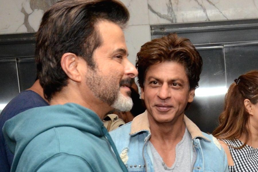 Anil Kapoor and Shah Rukh Khan