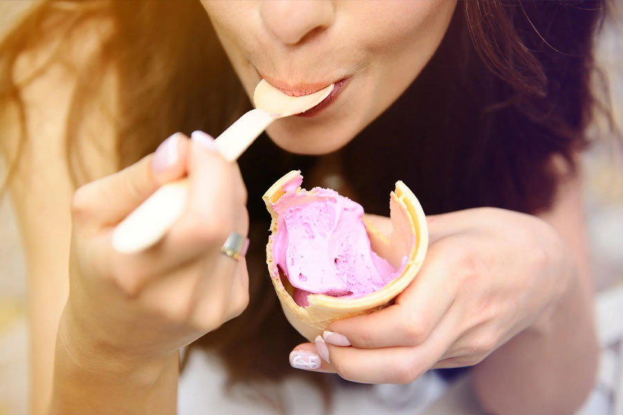 Can eating a lot of ice cream increase risk of heart attacks