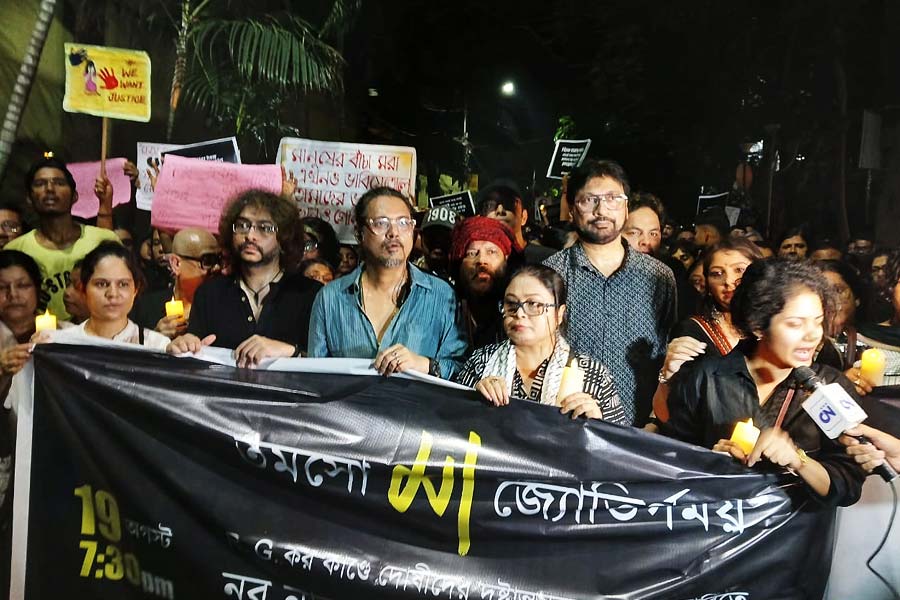 Anupam Roy, Rupam Islam, Debojyoti Mishra, Indraadip Dusgupta and all music fraternity protest against RG Kar incident