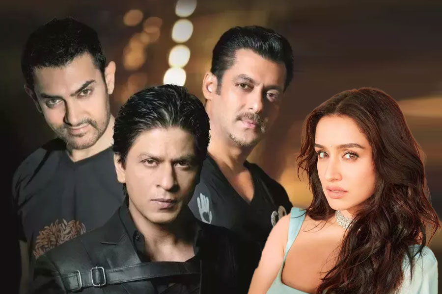 Shraddha Kapoor revealed why she did not work with Shah Rukh Khan, Salman Khan and Aamir Khan