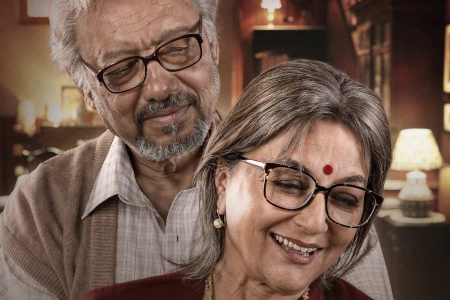 image of Anjan Dutt and Aparna Sen