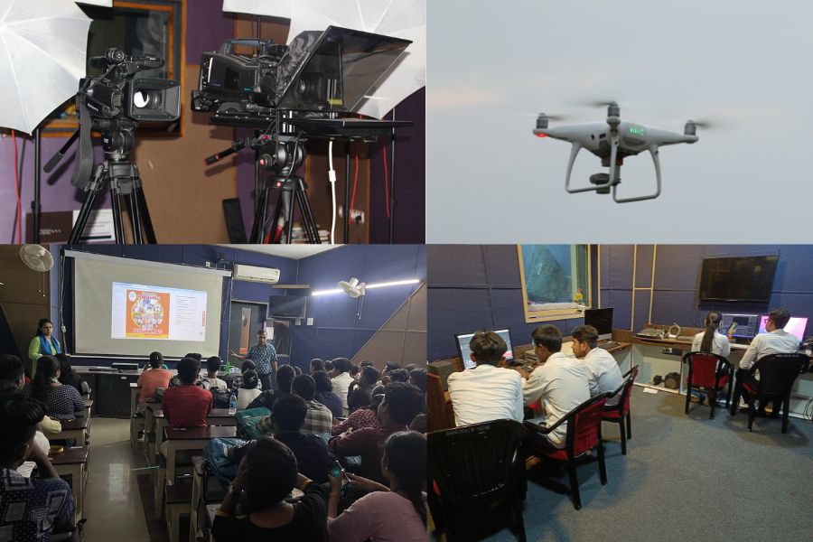  Smart classrooms and advanced technology-assisted training are available.