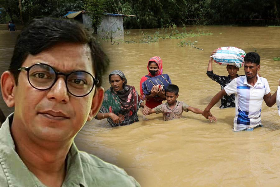 Chanchal Chowdhury is being criticised by Bangladeshi citizen over his flood post