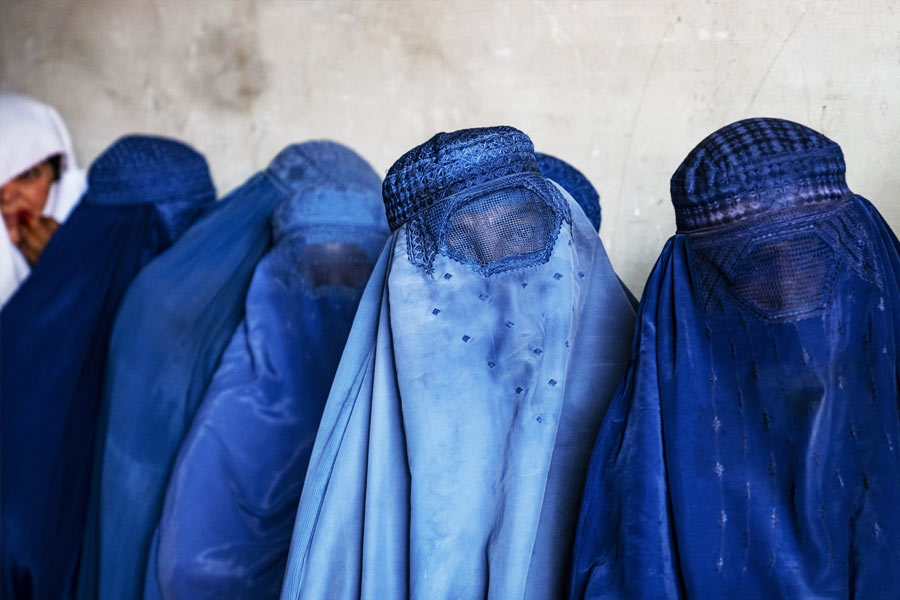 Taliban bans women from looking at stranger men and speaking loudly