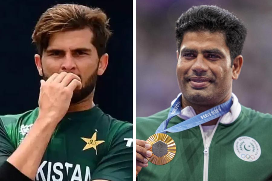 Picture of Shaheen Shah Afridi and Arshad Nadeem