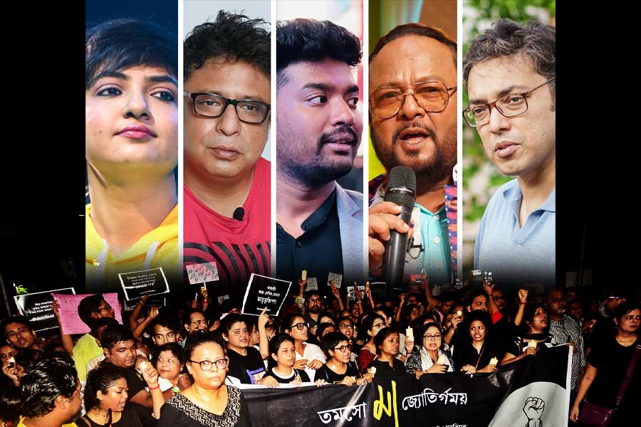 Singer Lagnajita Chakraborty, Rupankar Bagchi, Sidhu, Shovan Ganguly, Anupam Roy talks about how music becomes a medium of protest