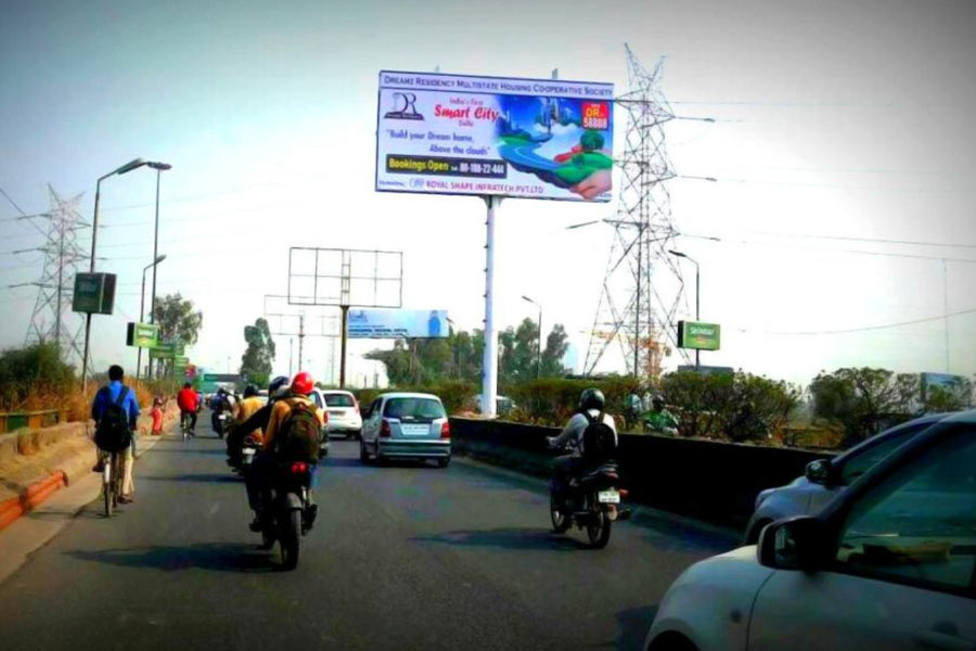 Porn video runs on Advertisement Board in Delhis Connaught Place