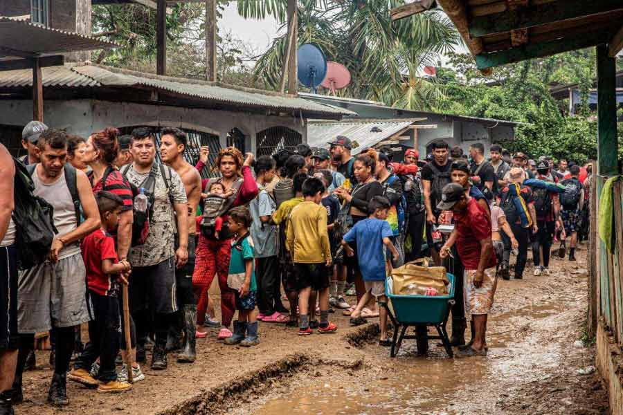 Crossing the Darien gap, immigrants risks their life to get entry in America 