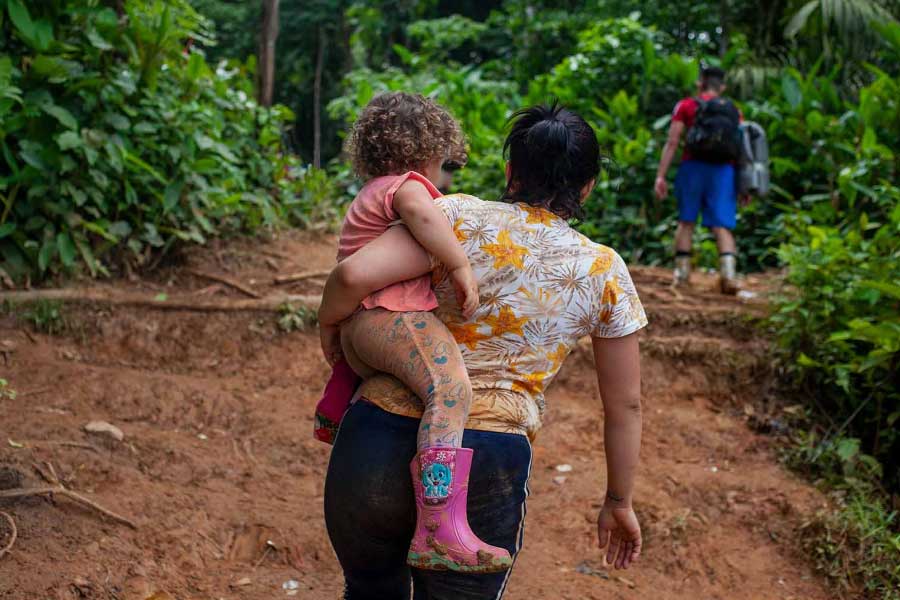 Crossing the Darien gap, immigrants risks their life to get entry in America 