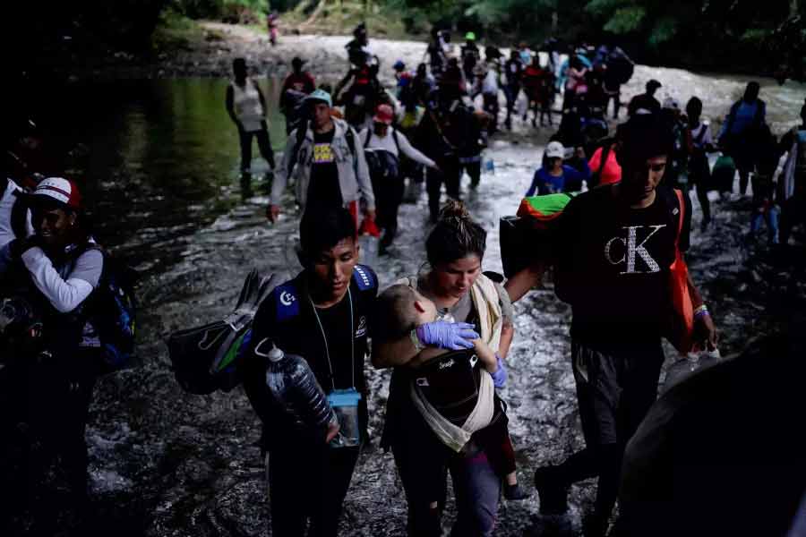 Crossing the Darien gap, immigrants risks their life to get entry in America 