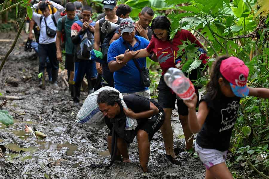 Crossing the Darien gap, immigrants risks their life to get entry in America 