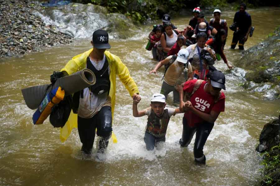Crossing the Darien gap, immigrants risks their life to get entry in America 