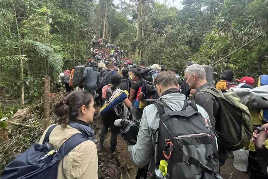 Crossing the Darien gap, immigrants risks their life to get entry in America 