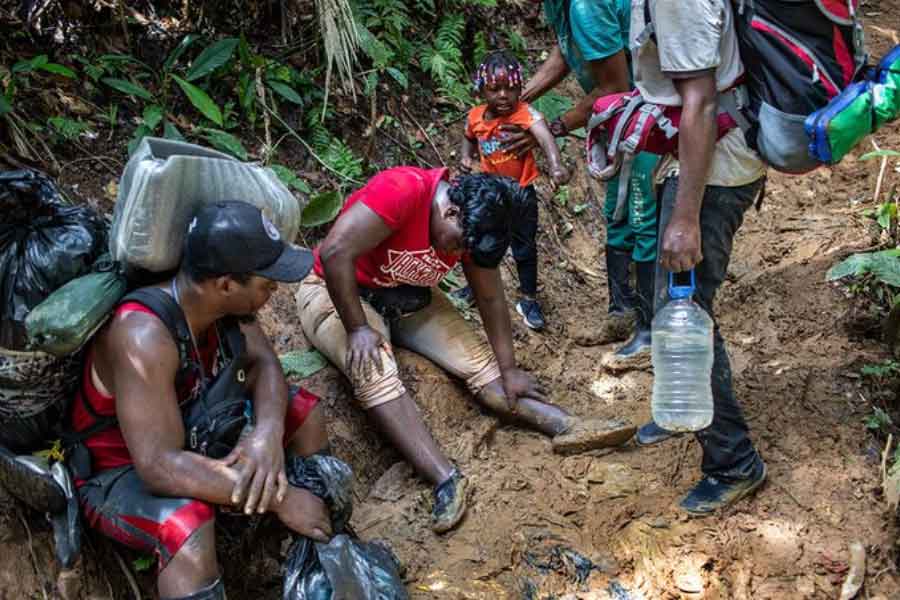 Crossing the Darien gap, immigrants risks their life to get entry in America 