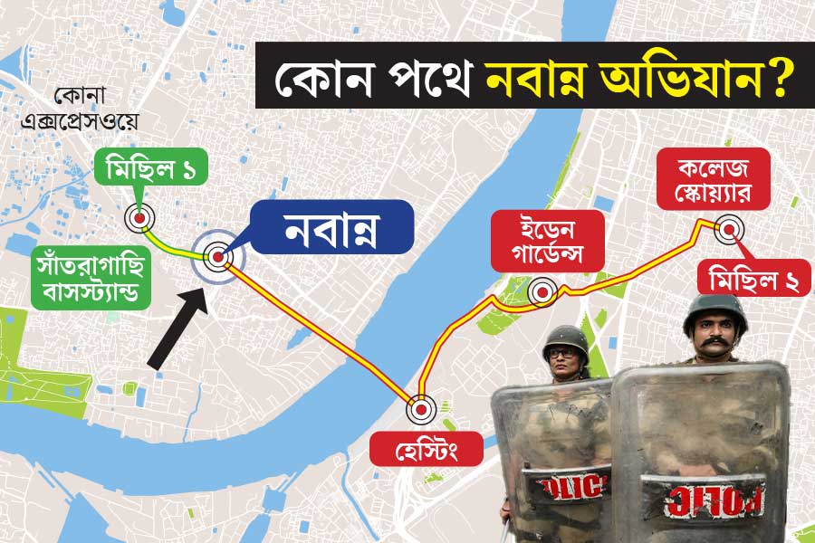 Know the time and route of Kolkata Nabanna Abhijan, Protest against R G kar incident