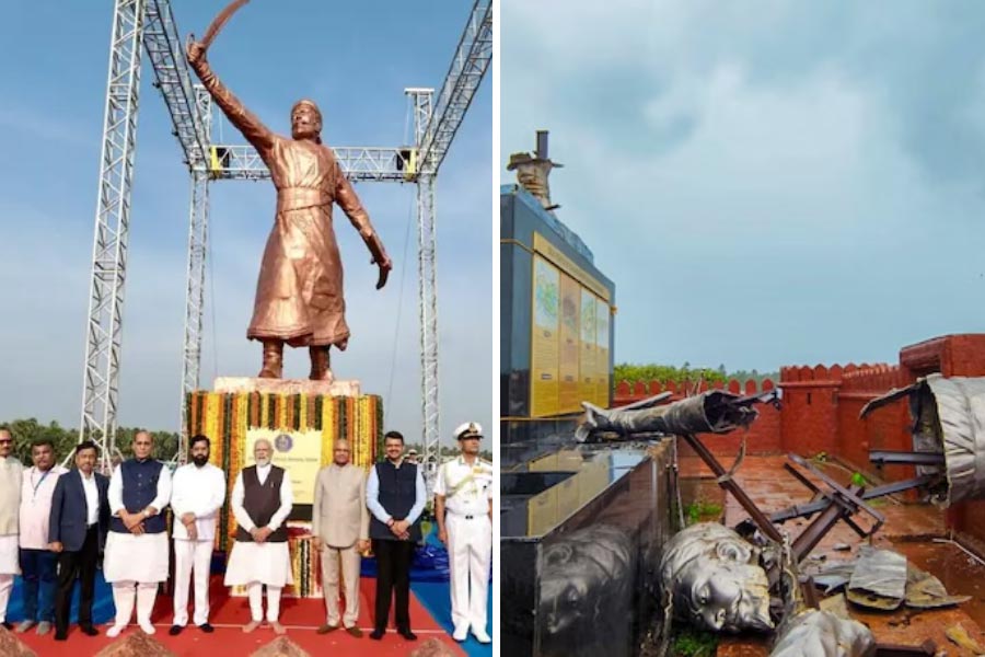 Why Chhatrapati Shivaji statue collapsed in Maharasthra