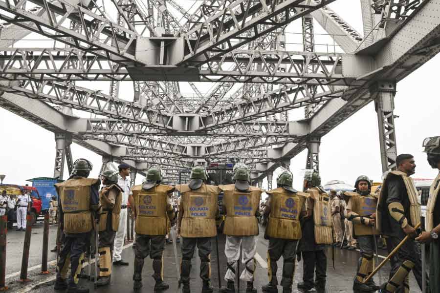 Pictures from Kolkata Nabanna Abhijan