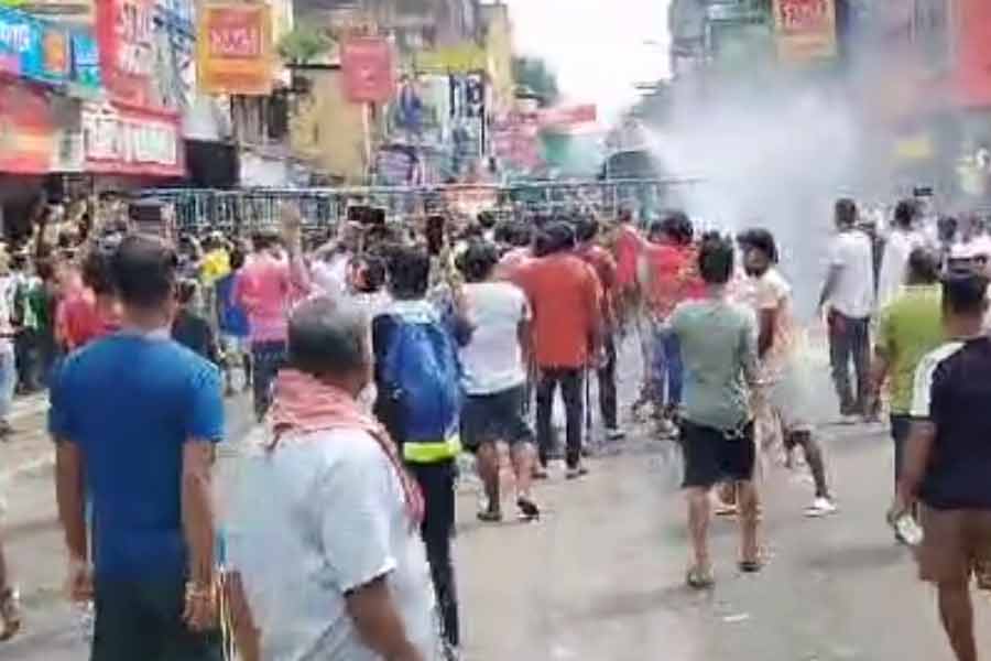 Pictures from Kolkata Nabanna Abhijan