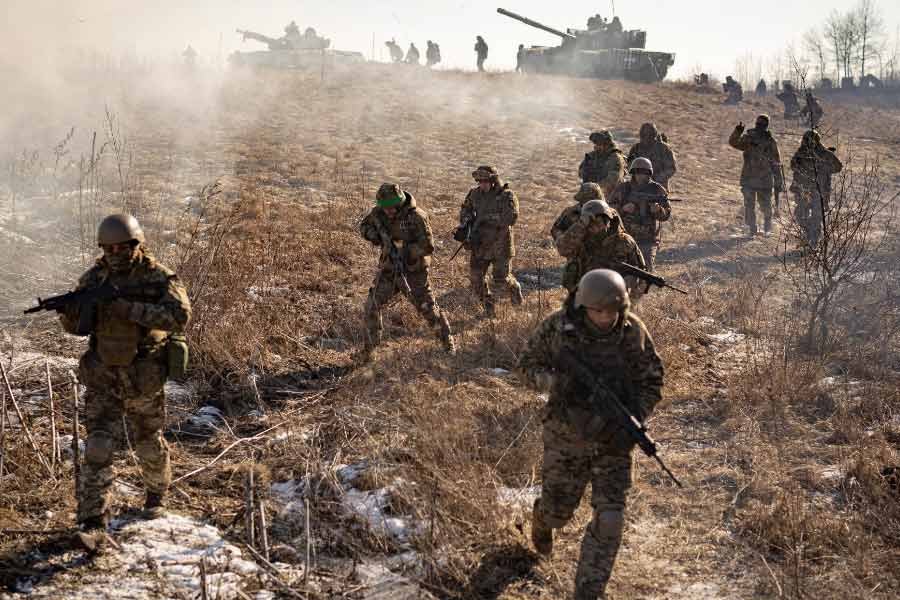 Poland says drone like object entered its airspace during Russian attack on Ukraine