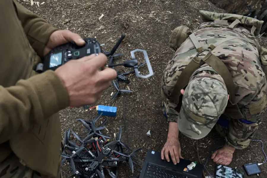 Poland says drone like object entered its airspace during Russian attack on Ukraine
